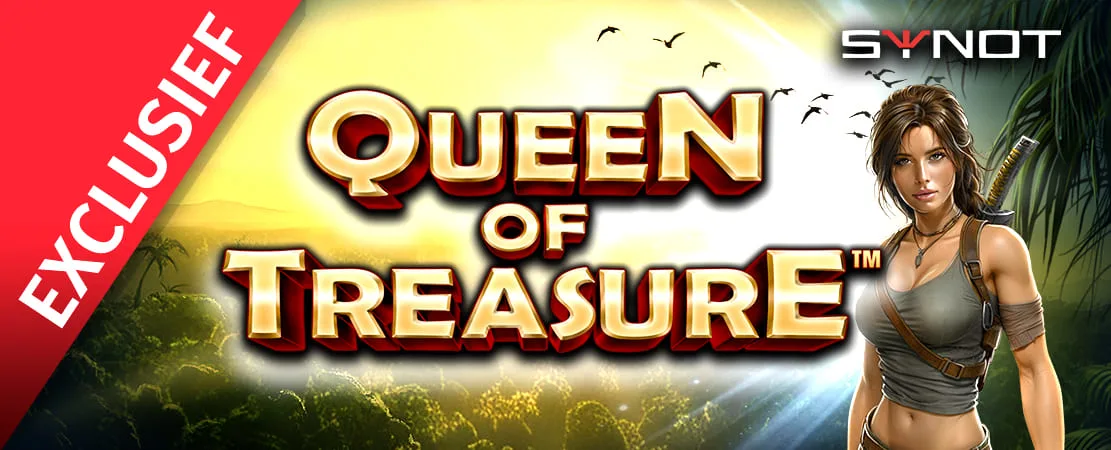 💎 Queen of Treasure van Synot - Nieuw exclusief bij Starcasino!