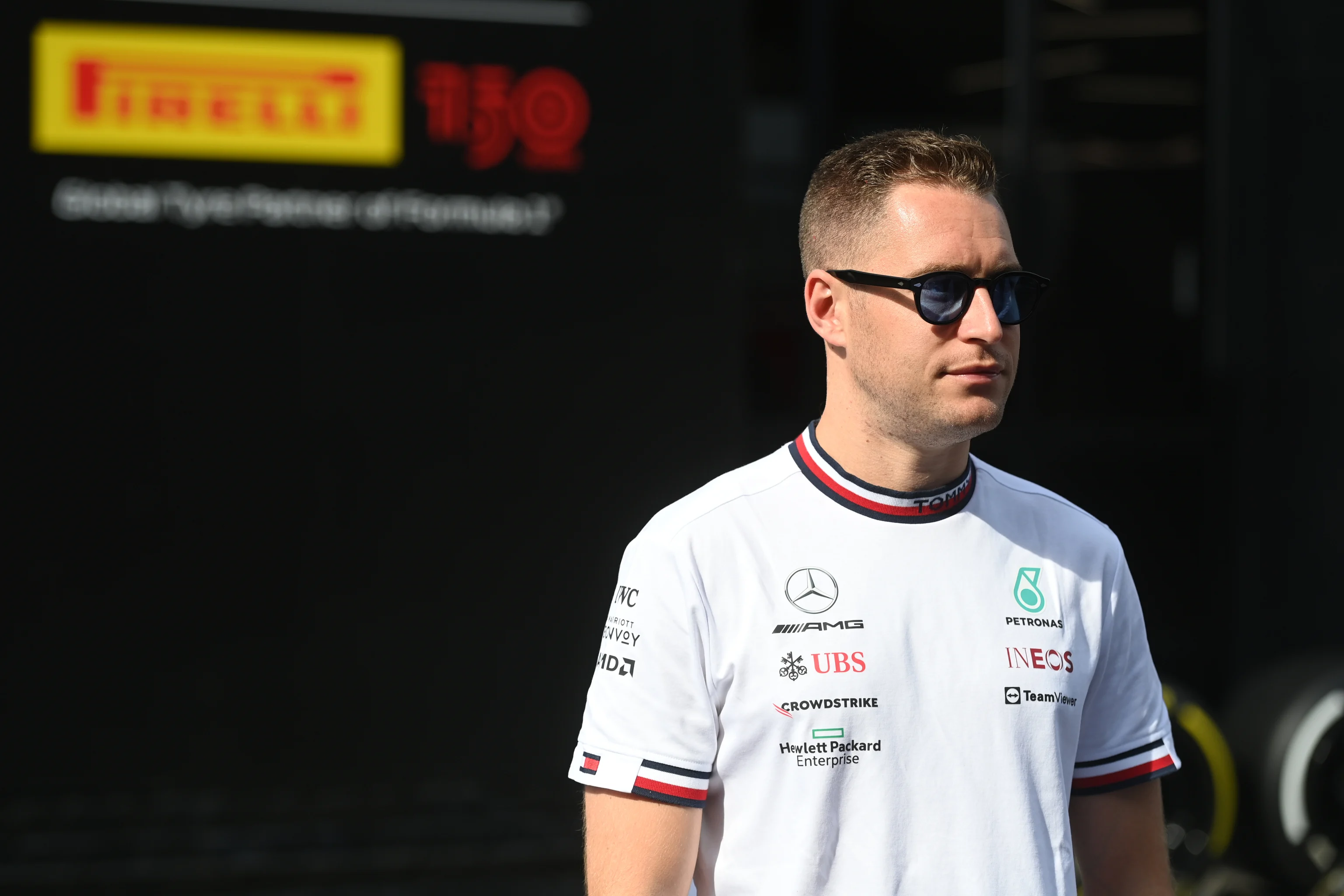 Belgian driver Stoffel Vandoorne pictured ahead of this weekend's Spa-Francorchamps Formula One Grand Prix of Belgium race, in Spa-Francorchamps, Thursday 25 August 2022. BELGA PHOTO DIRK WAEM