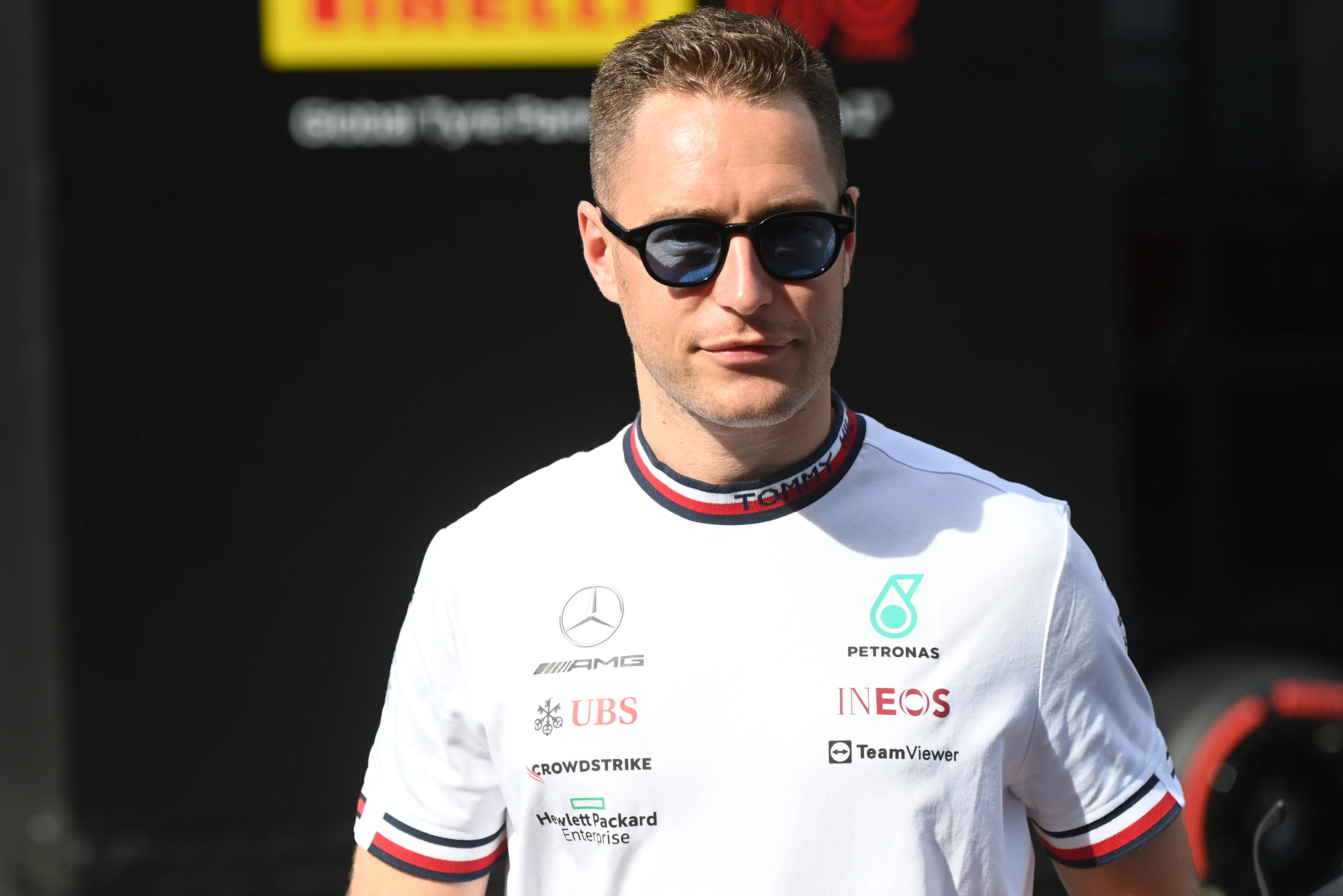 Belgian driver Stoffel Vandoorne pictured ahead of this weekend's Spa-Francorchamps Formula One Grand Prix of Belgium race, in Spa-Francorchamps, Thursday 25 August 2022. BELGA PHOTO DIRK WAEM