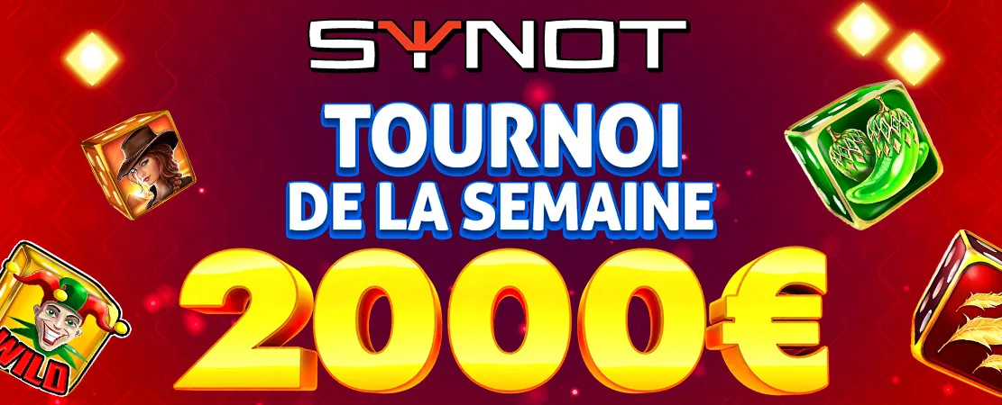 🏆 Tournoi Synot 2.000 €