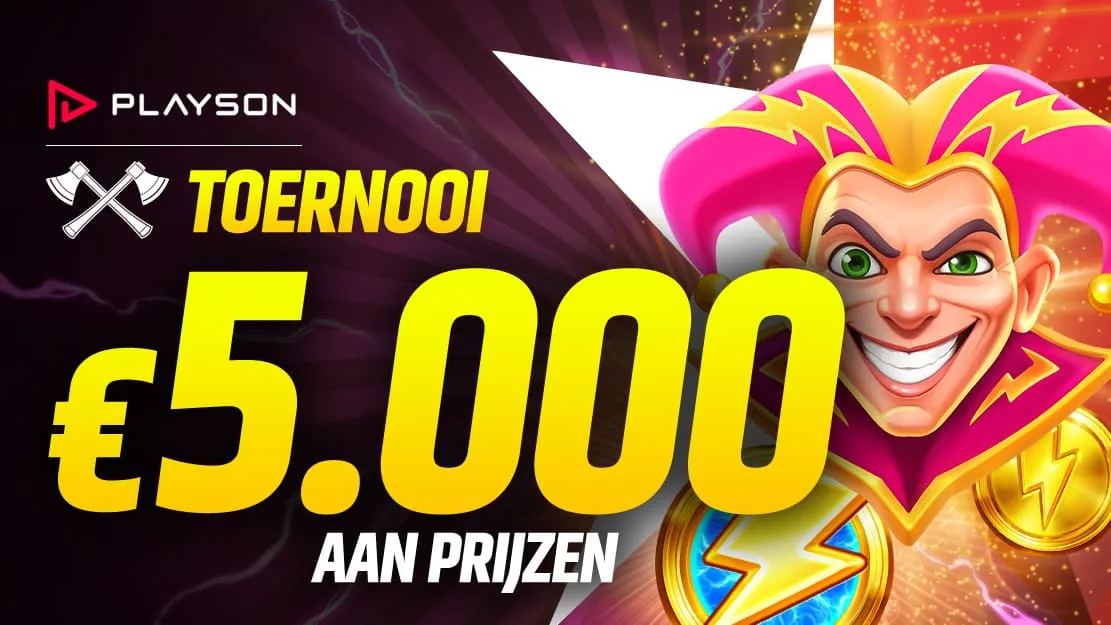 €5.000 Playson Toernooi 🃏