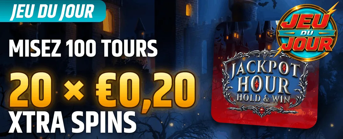 Jeu du Jour | Jackpot Hour Hold & Win