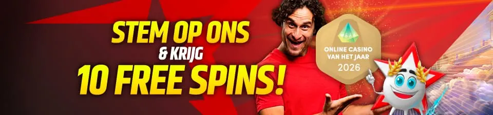 Stem op Starcasino en krijg 10 Free Spins!