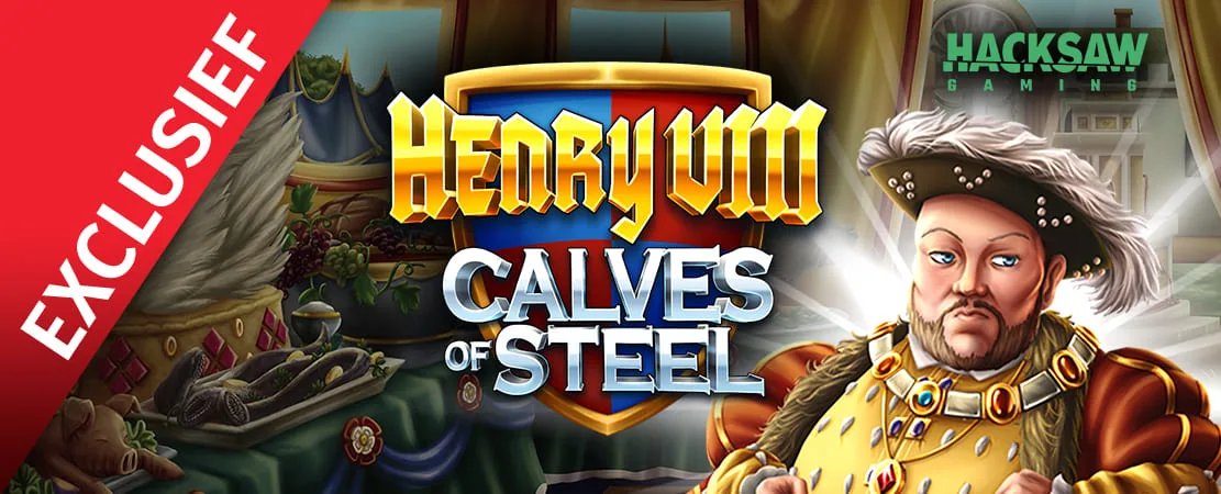 👑 Henry VIII Calves of Steel van Synot bij Starcasino