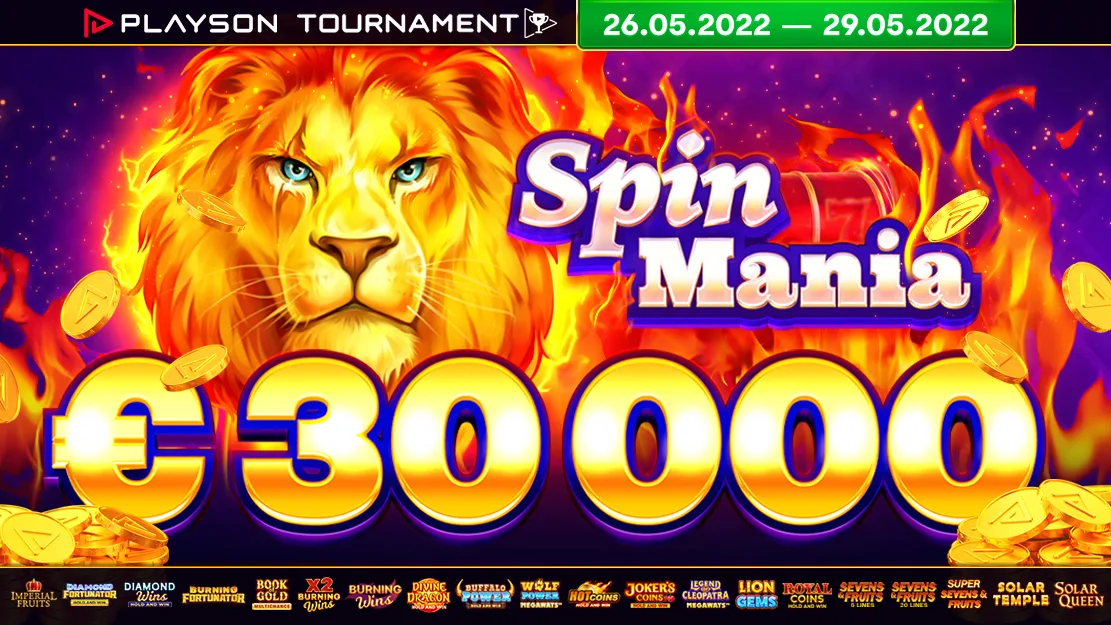 Playson SpinMania - €30.000