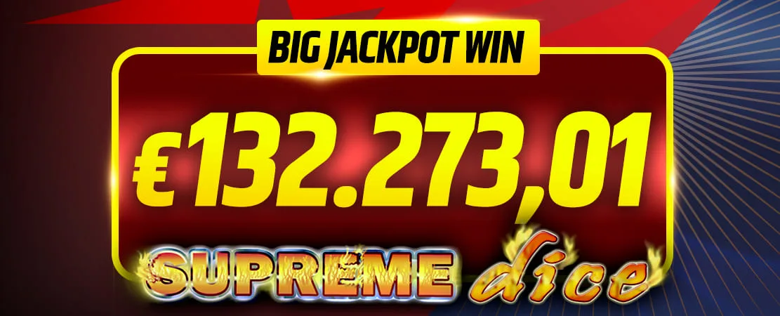 🤑 Jackpot: €132.273,01! 🤑