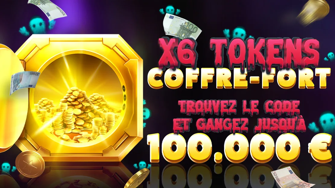 🎃 Joyeux Halloween ! Profitez de X6 plus de Tokens