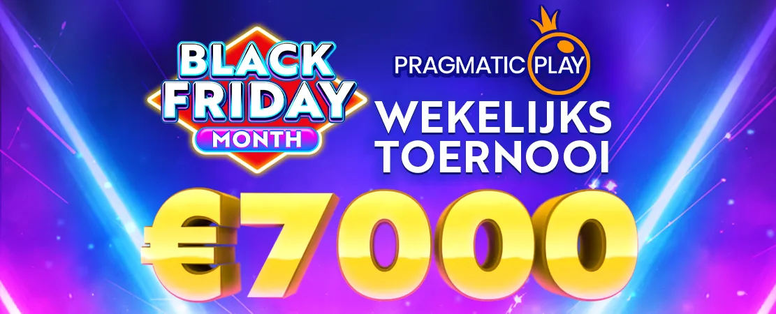 🤑 PragmaticPlay €7.000 Black Friday toernooi 🤑