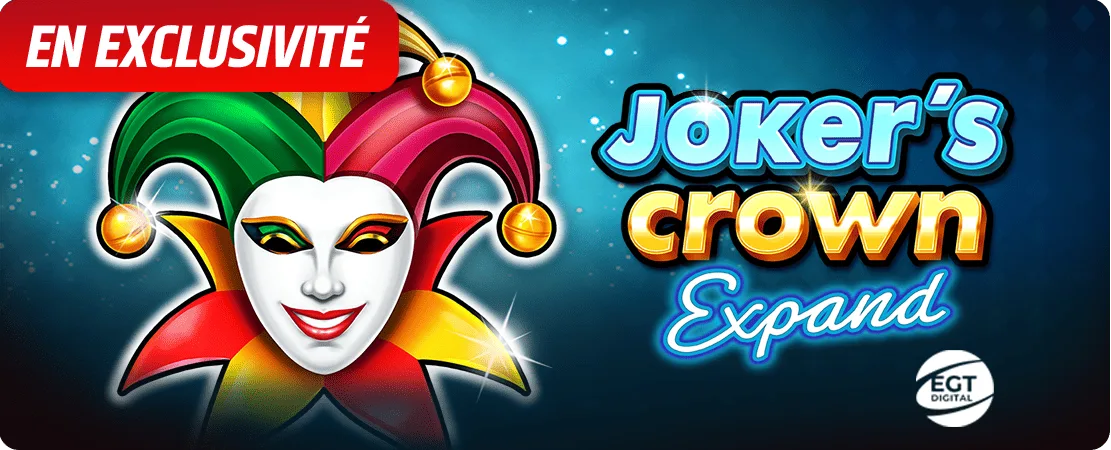 🃏 Joker's Crown Expand – Excluismvent chez Starcasino