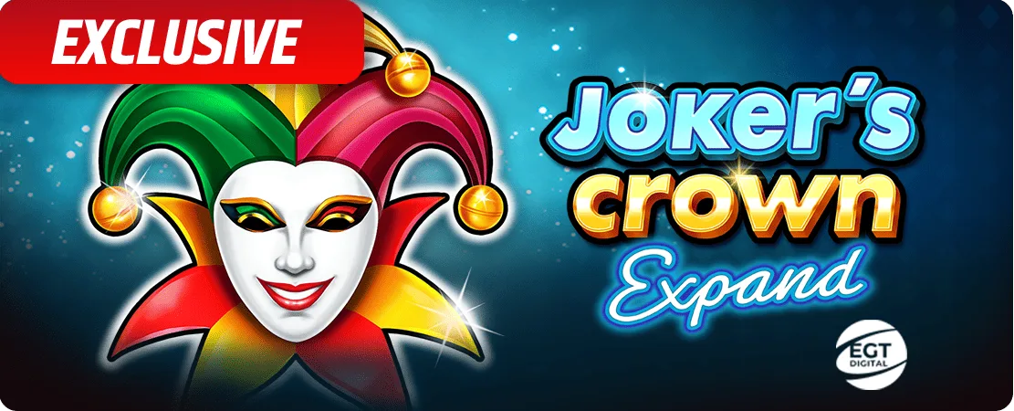 🃏 Joker's Crown Expand – Exclusively at Starcasino!