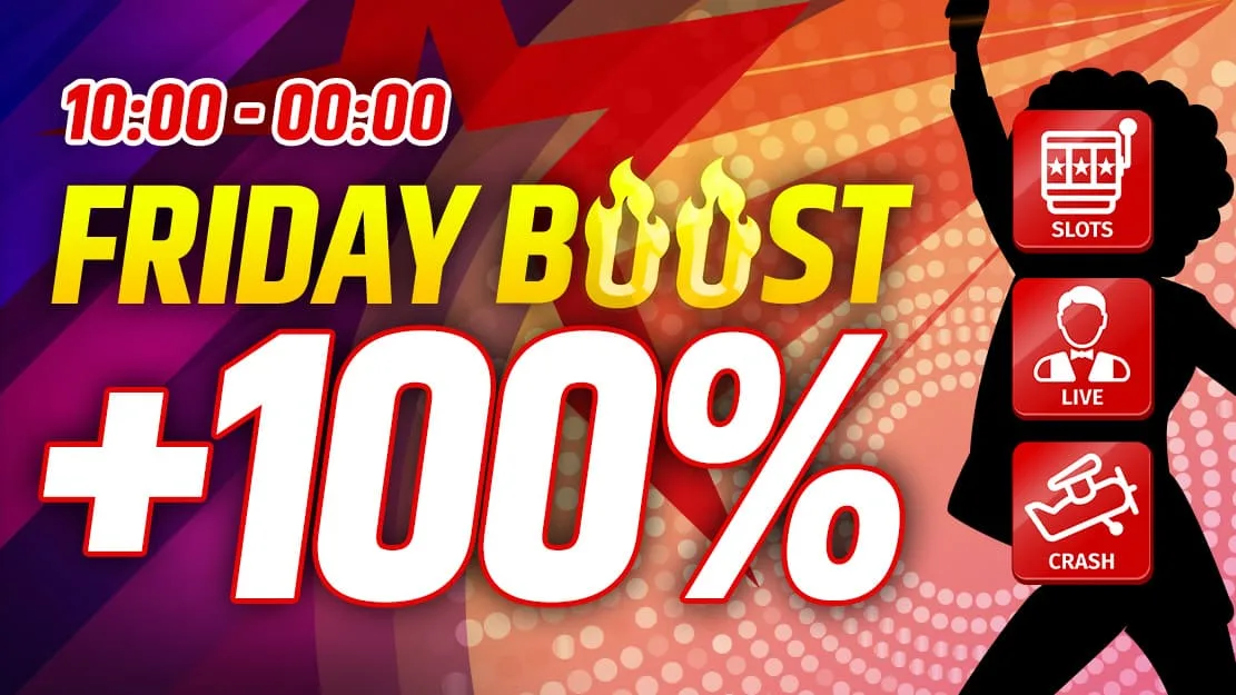 ๐ป Friday Boost โ 100% Extra on Your Top Win! ๐ป