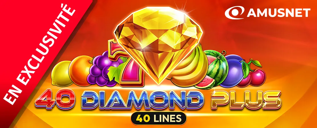 💎 Exclusivement chez Starcasino ! 40 Diamond Plus d'Amusnet 💎