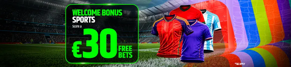 €30 Freebet.