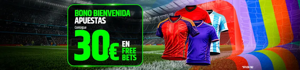 30€ en Freebets.
