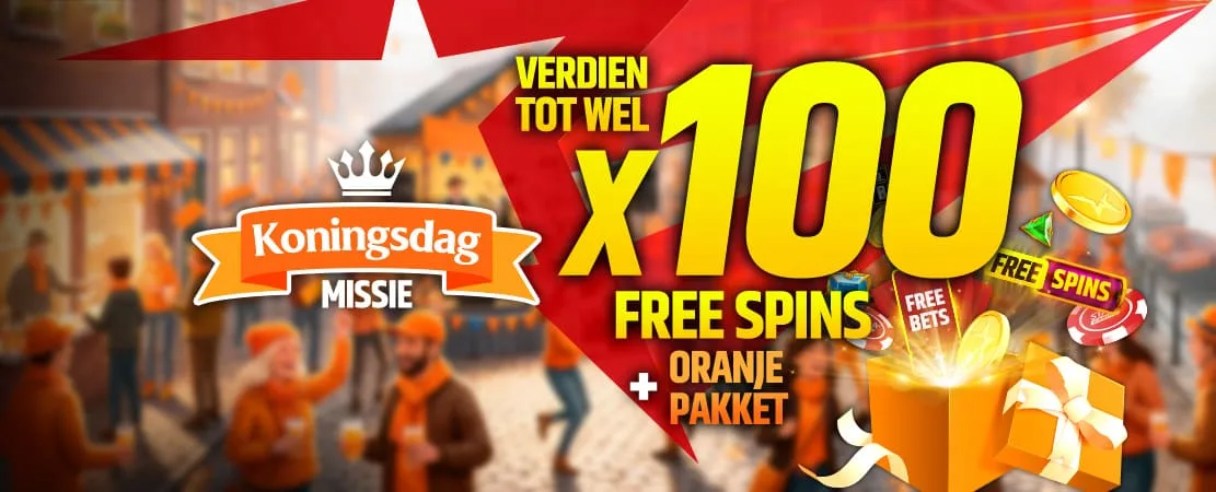 ๐งก Koningsdag Missie: Win 100 Free Spins + Oranje pakket! ๐ณ๐ฑ