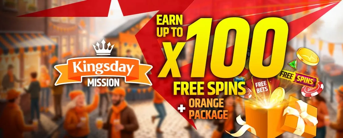 ๐งก Kingsday Mission: Win 100 Free Spins + Orange Package! ๐ณ๐ฑ