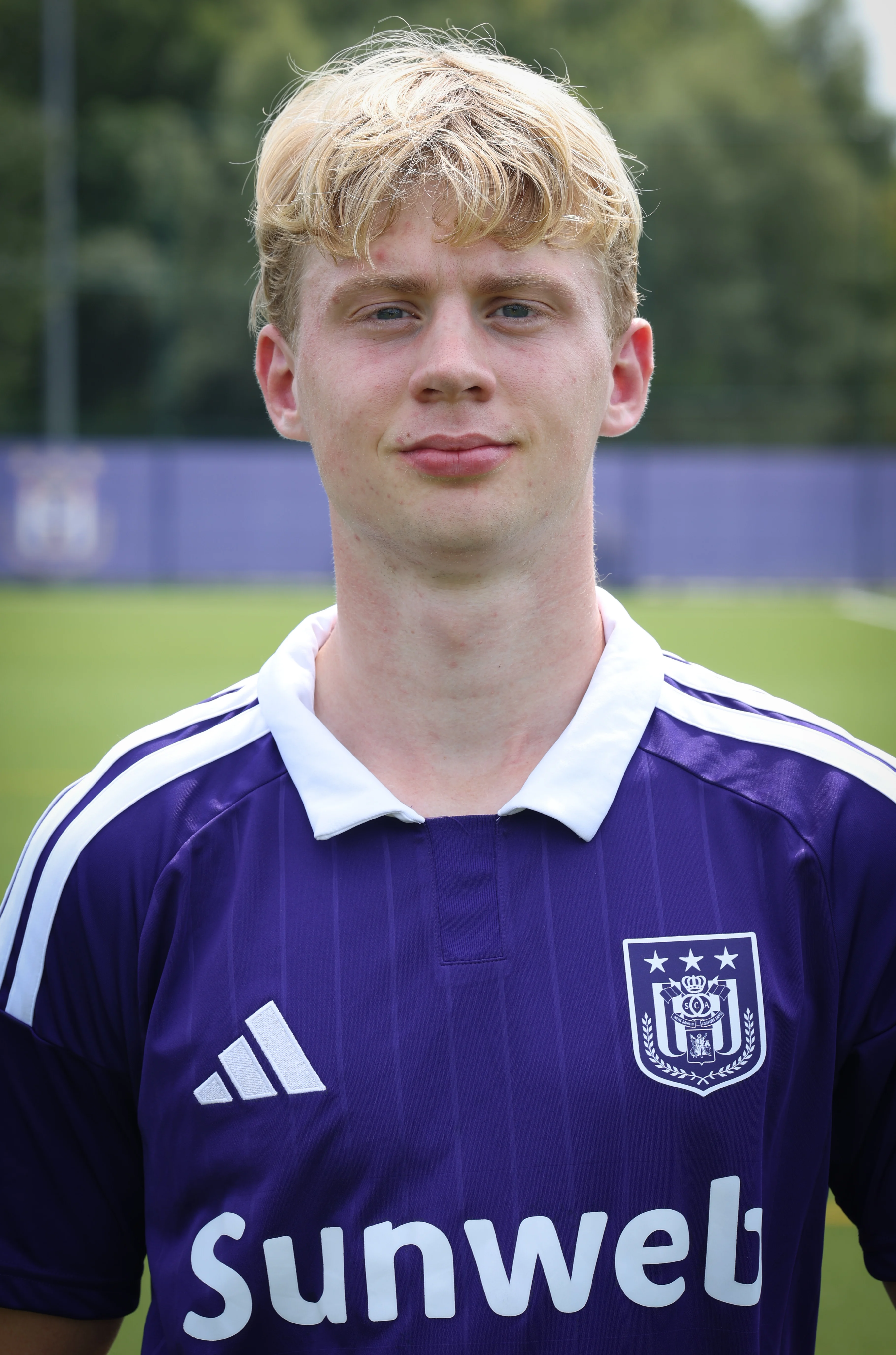 Anderlecht's Cedric Hatenboer poses for the photographer at the 2026-2027 season photoshoot of Belgian Jupiler Pro League team RSC Anderlecht, Monday 03 August 2026 in Brussels. BELGA PHOTO VIRGINIE LEFOUR