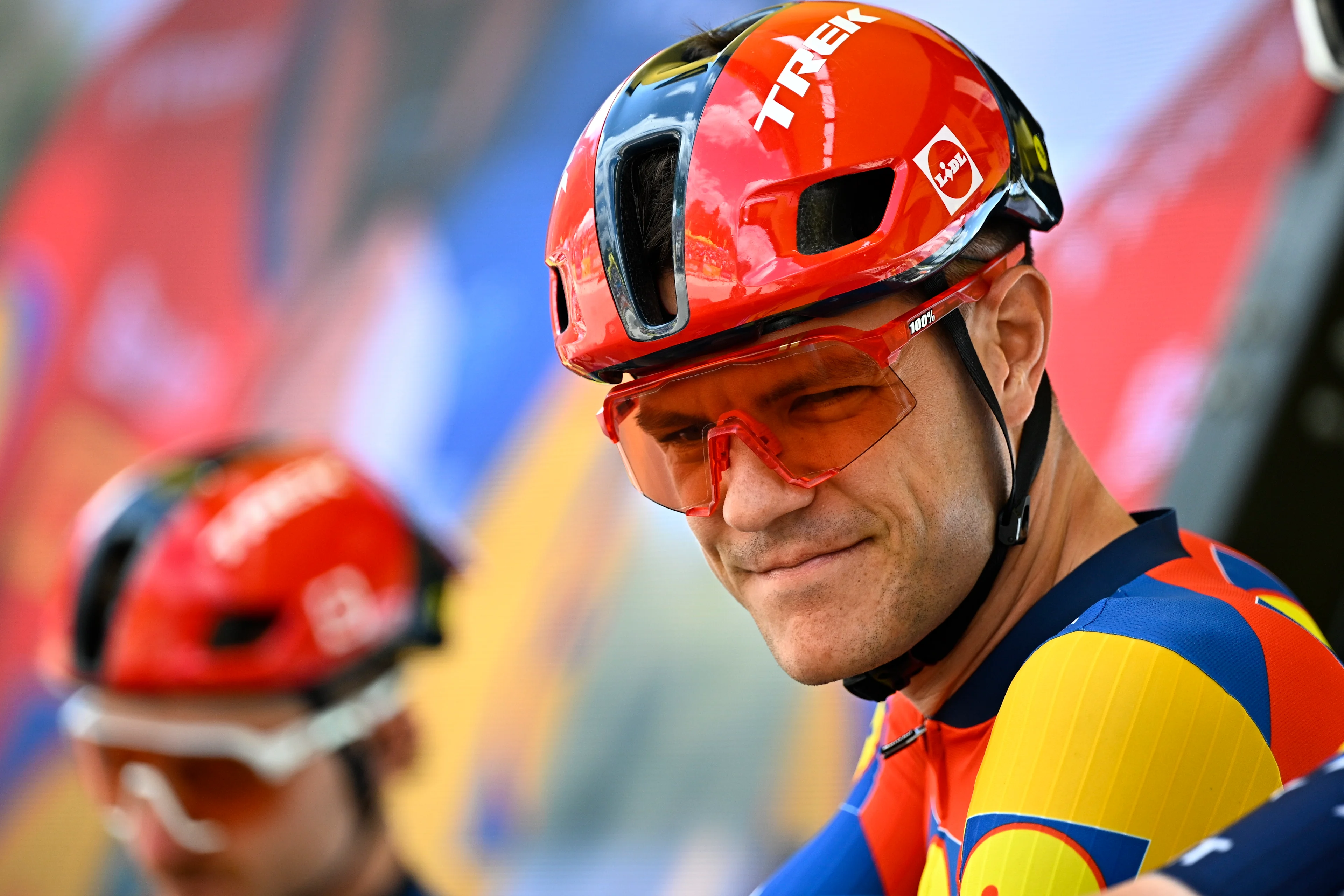 Belgian Jasper Stuyven of Lidl-Trek pictured at the start of stage 19 of the 2025 Tour de France cycling race, from Albertville to La Plagne (130km), on Friday 25 July 2025 in France. The 112th edition of the Tour de France starts on Saturday 5 July in Lille, France, and will finish in Paris, France on the 27th of July. BELGA PHOTO JASPER JACOBS
