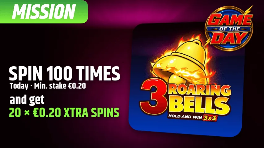StarBE_2026-10-04_Promo_GameoftheDay_3RoaringBellsHold&Win
