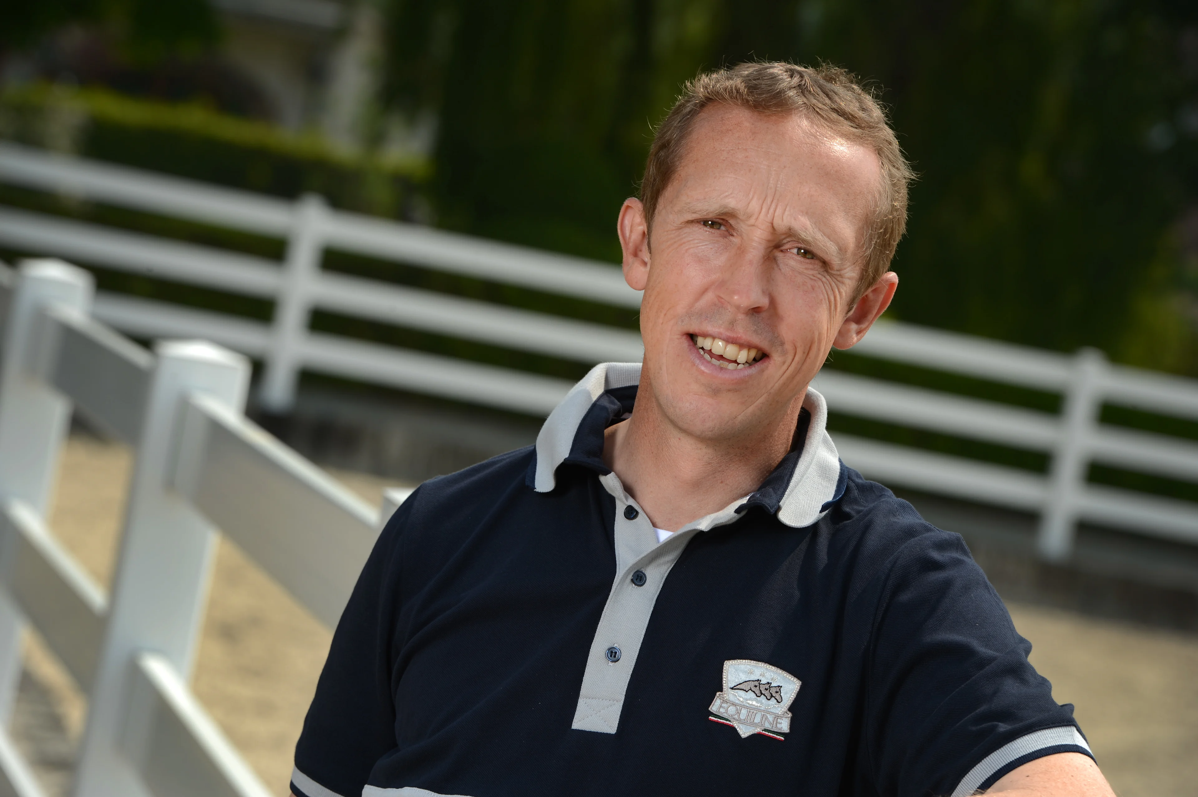 20120523 - OVERIJSE, BELGIUM: Rik Hemeryck poses for the photographer after a press conference of Wallonia Brussels equestrian league to present the riders that are selectable for the London 2012 Olympic Games and for the Paralympic Games, Wednesday 23 May 2012 in Overijse.  BELGA PHOTO YORICK JANSENS