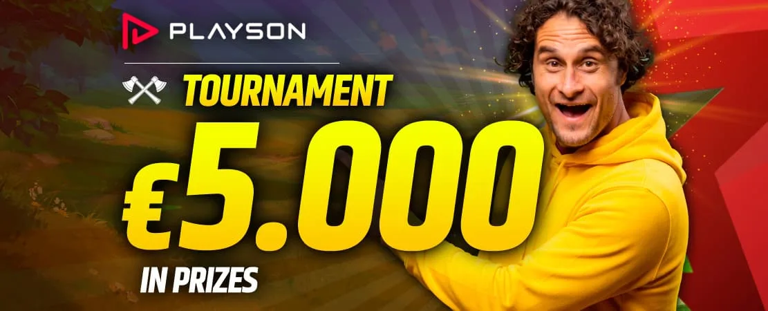 €5,000 Playson Tournament 💎 