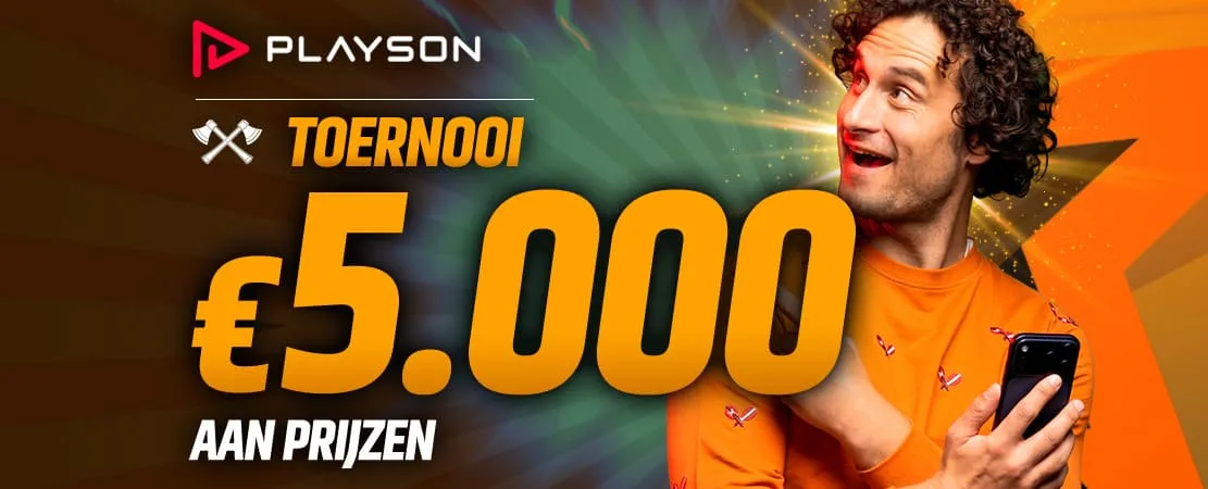 €5.000 Playson Toernooi 💎