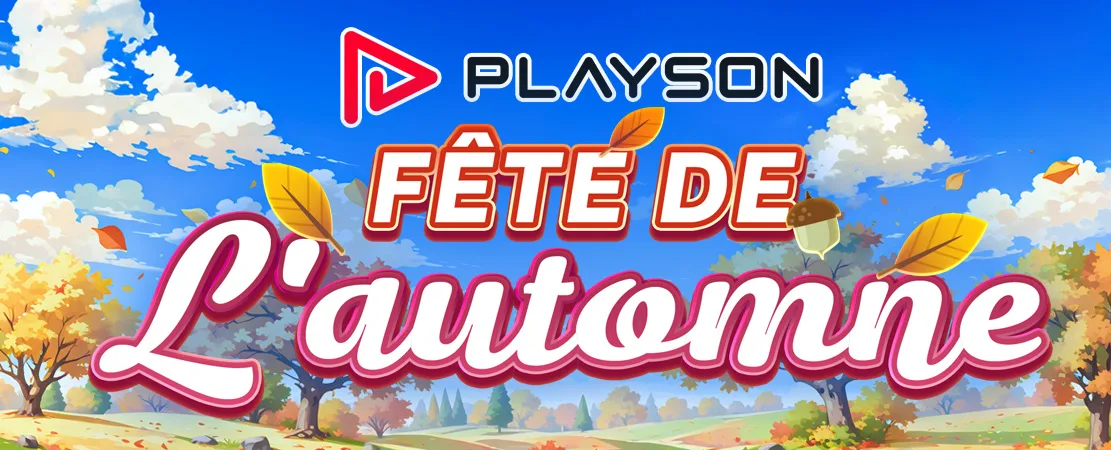 🍂 Playson Party Boost Wheel de l'automne