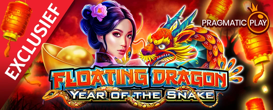 🐉 Exclusief bij Starcasino! Floating Dragon – Year of the Snake van Pragmatic Play 🐉