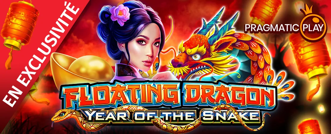 🐉 Exclusivement chez Starcasino ! Floating Dragon – Year of the Snake de Pragmatic Play 🐉