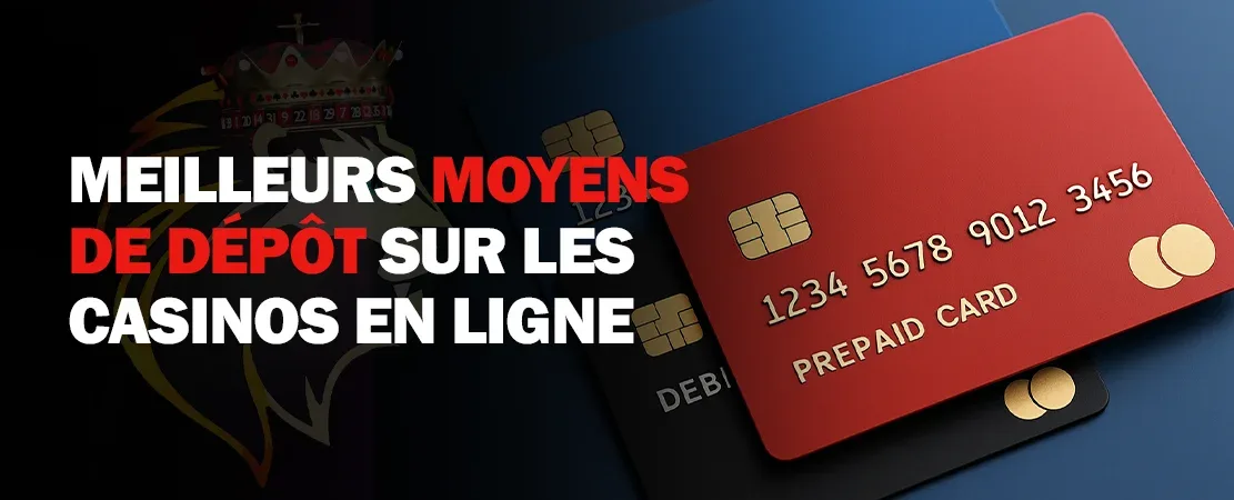 Les meilleures méthodes de dépôts sur les casinos en ligne belges