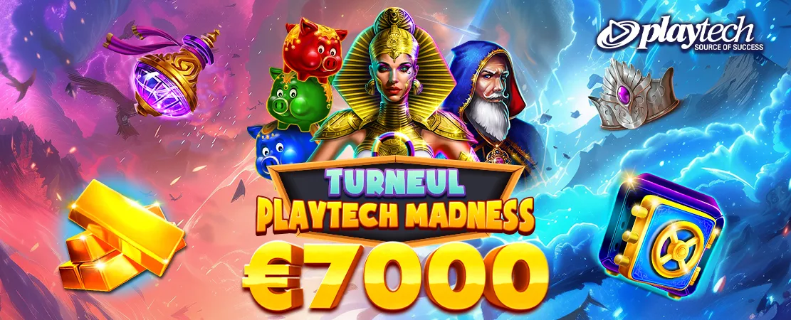 ⚡️ Descoperă universul electrizant al Turneului Playtech Madness!