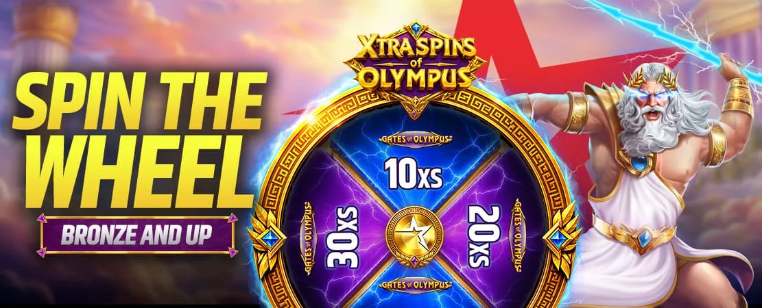 Spin the Xtra Spins of Olympus Wheel