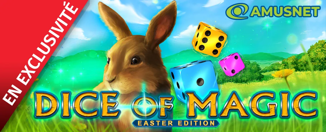 🐰 En exclusivité chez Starcasinodice ! Dice of Magic Easter Edition d'Amusnet 🐰