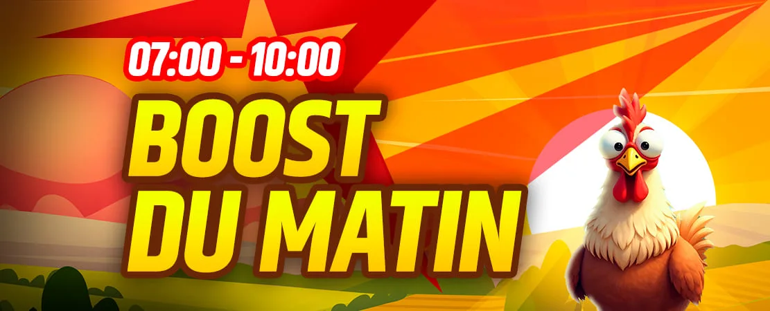 🐓 L’avenir appartient à ceux qui se lèvent tôt avec le Boost du Matin !