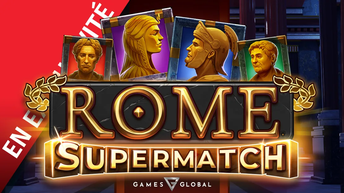🏛 En exclusivité sur Starcasino ! Rome Supermatch de Games Global
