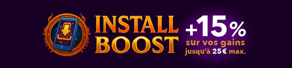 ⚡ Boosts : Profitez d'un boost exclusif en installant l'application « Madison Casino ».
Avec l'application Madison Casino, l'expérience passe au niveau supérieur : plus fluide et plus rapide.