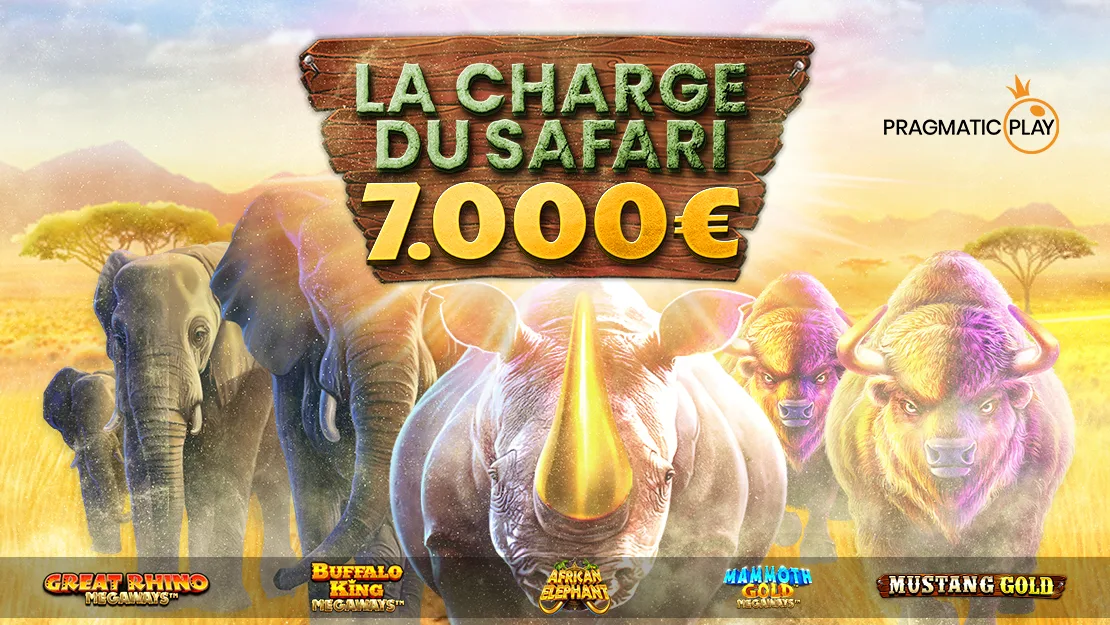 🐘 Une ruée de 7.000 € lors du tournoi La Charge du Safari