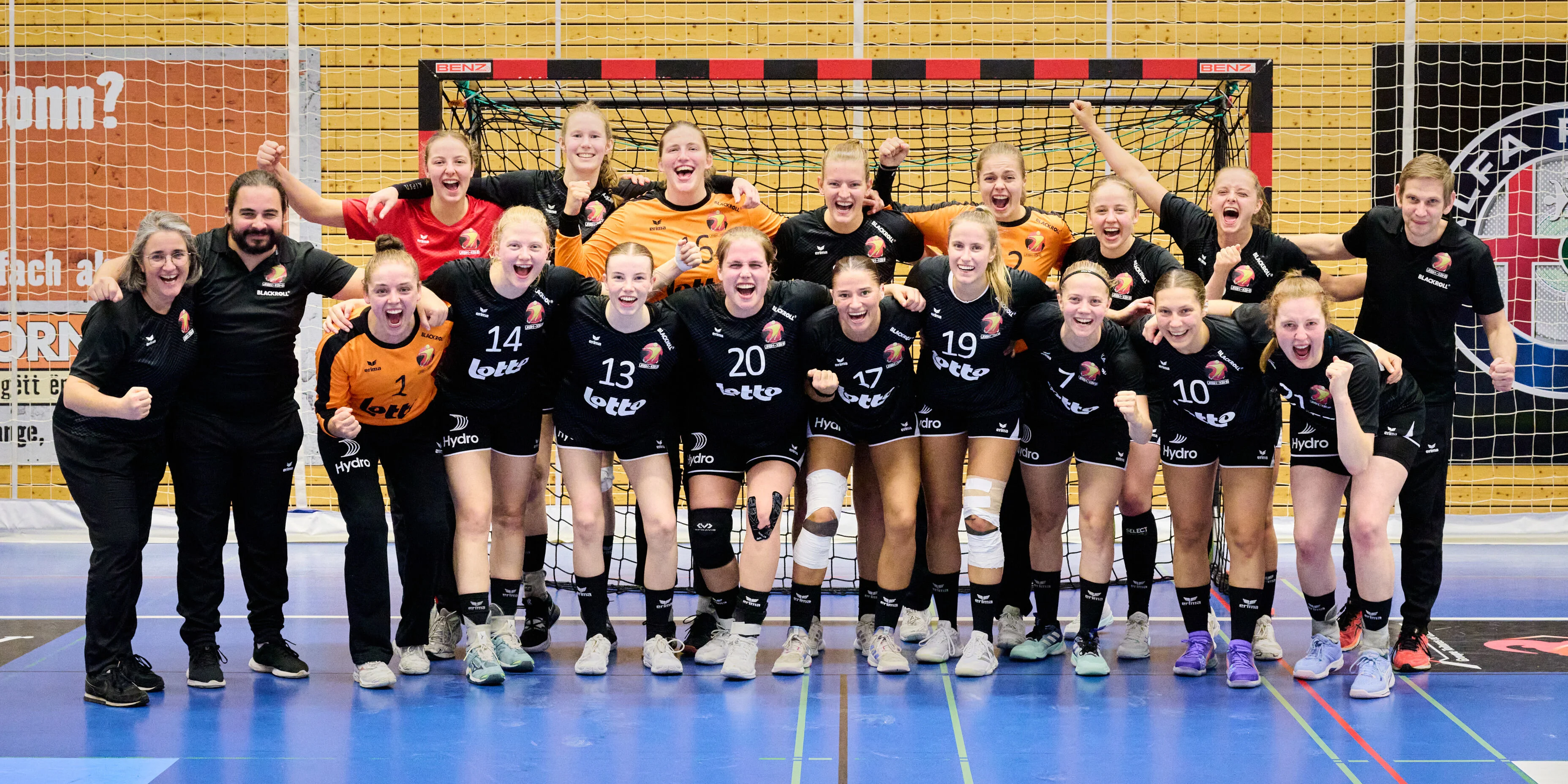 ATTENTION EDITORS - HAND OUT PICTURES - EDITORIAL USE WITH STORY ON HANDBALL ONLY - MANDATORY CREDIT ALAIN DECAMPS  Hand out pictures released by Alain Decamps shows Belgium's players posing for the photographer at a friendly handball game between Luxembourg and Belgium's Black Arrows, on Saturday 28 September 2024 in Dudelange, Luxembourg.  HANDOUT - ALAIN DECAMPS