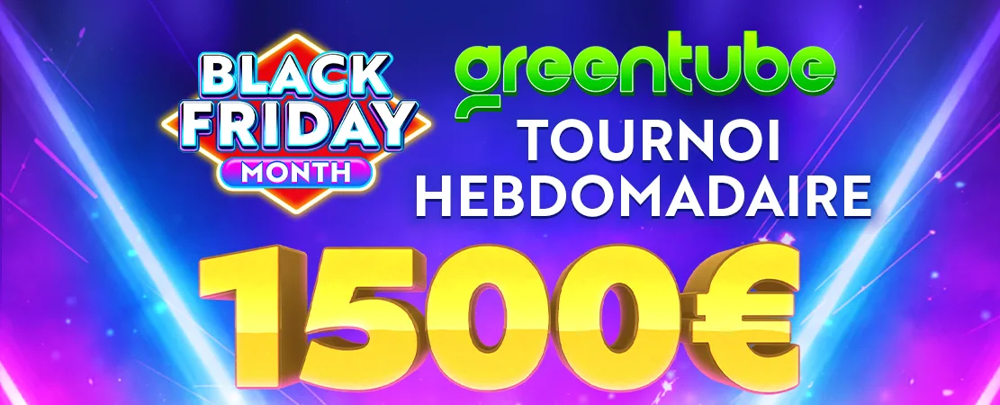 🎲 Seulement chez Starcasinodice ! Tournoi Greentube 1.500 €