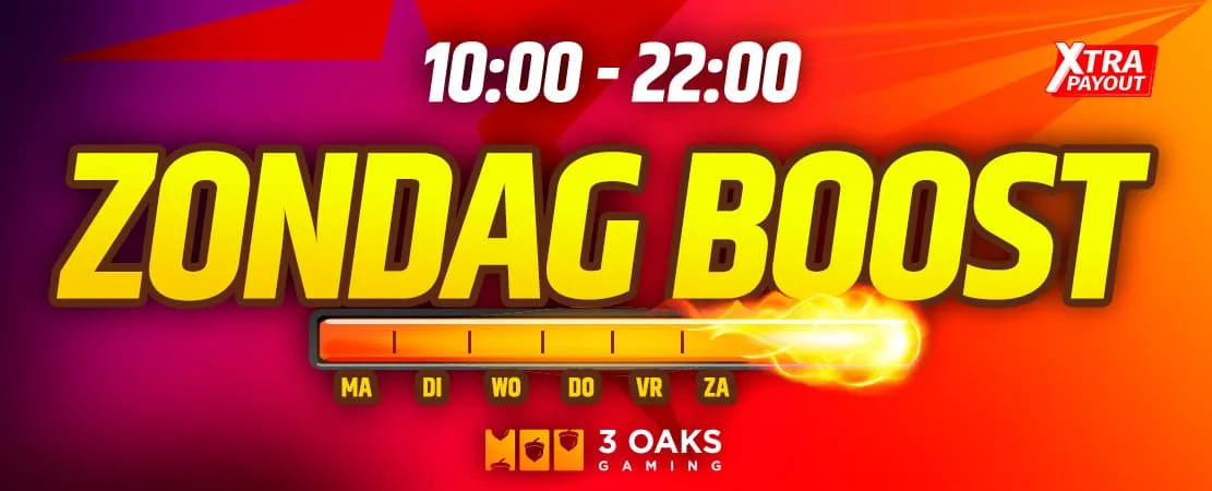 🤪 Zondag Boost met 3 Oaks! 🤪