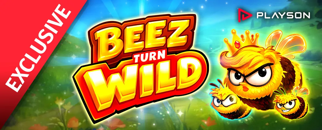 🐝 Bees Turn Wild by Playson - Only at Starcasino!