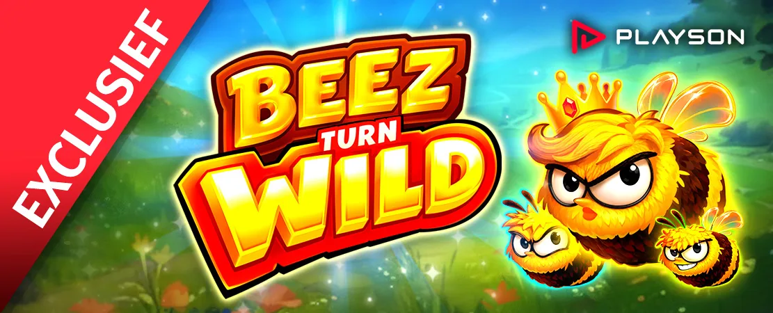 🐝 Bees Turn Wild van Playson – Alleen bij Starcasino!