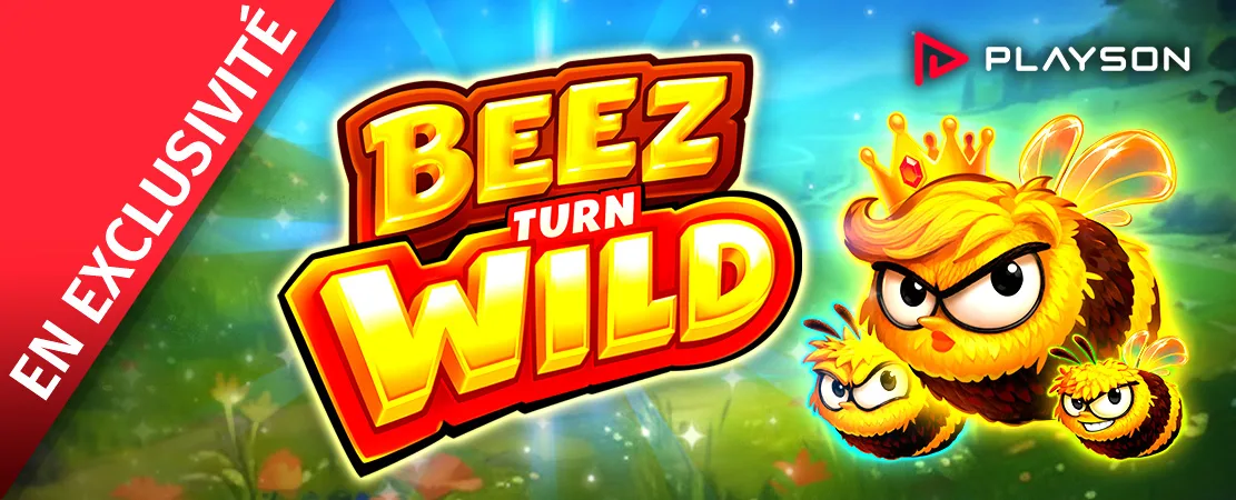 🐝 Bees Turn Wild de Playson – Seulement sur Starcasino