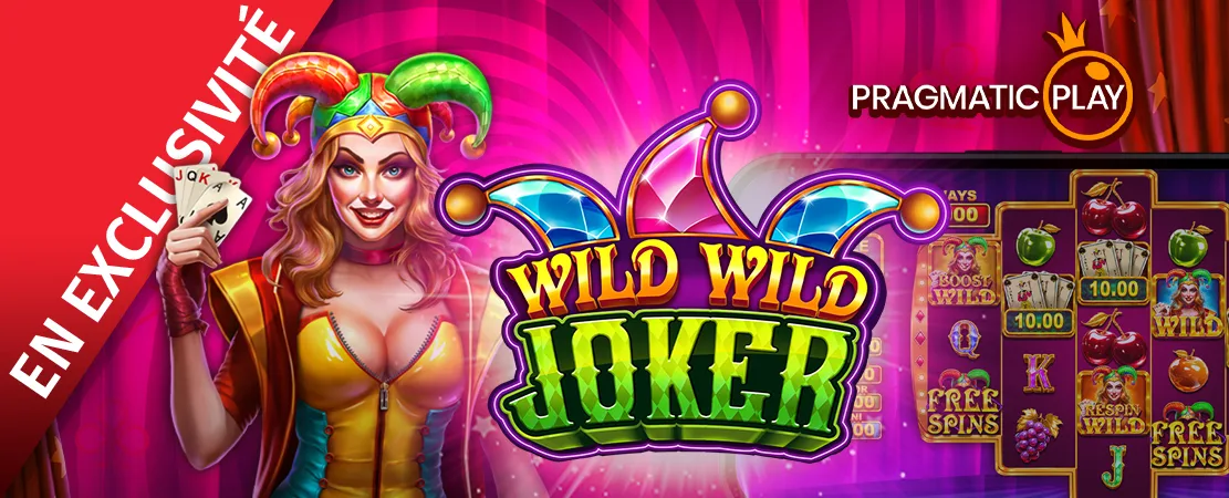 🥵 En exclusivité chez Starcasino ! Wild Wild Joker de Pragmatic Play 🥵