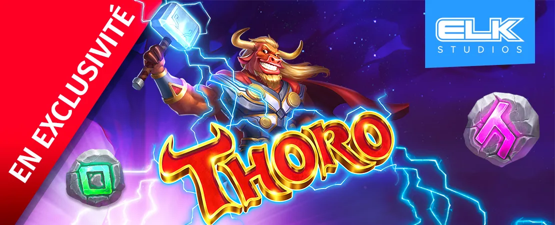 🐂 Exclusivement chez Starcasino! Thoro de Amusnet 🐂