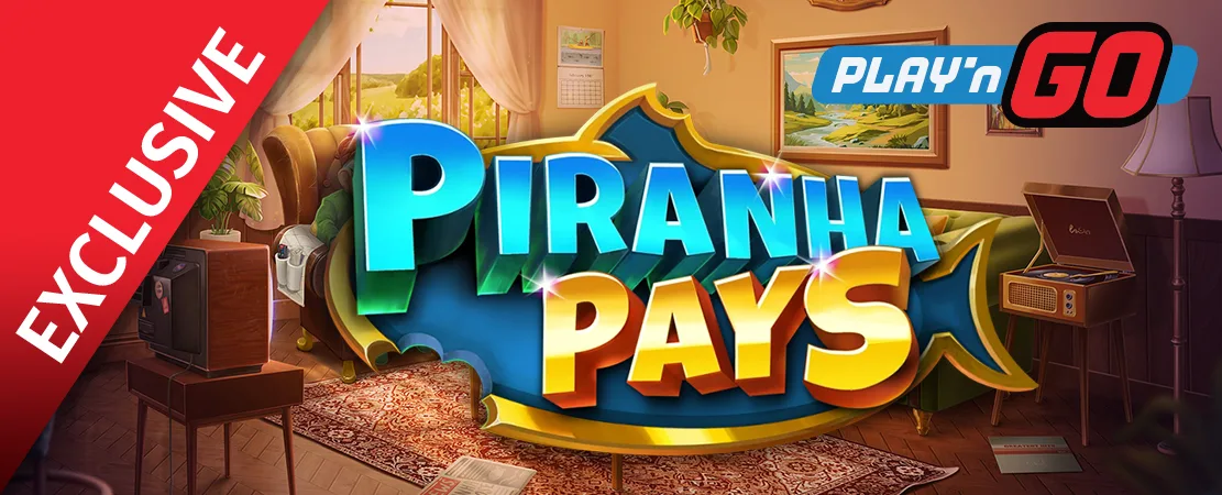 🐟 Exclusively at Starcasino! Piranha Pays by Play'n Go! 