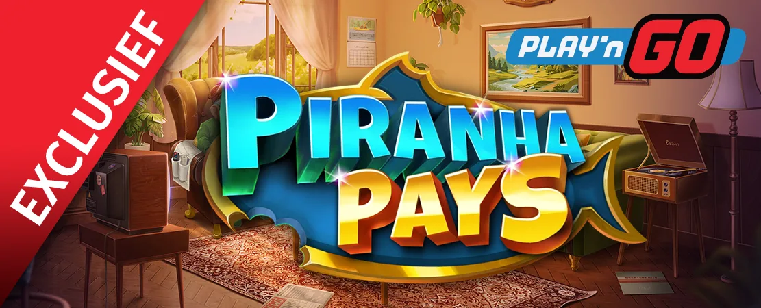 🐟 Exclusief bij Starcasino! Piranha Pays van Play'n Go!