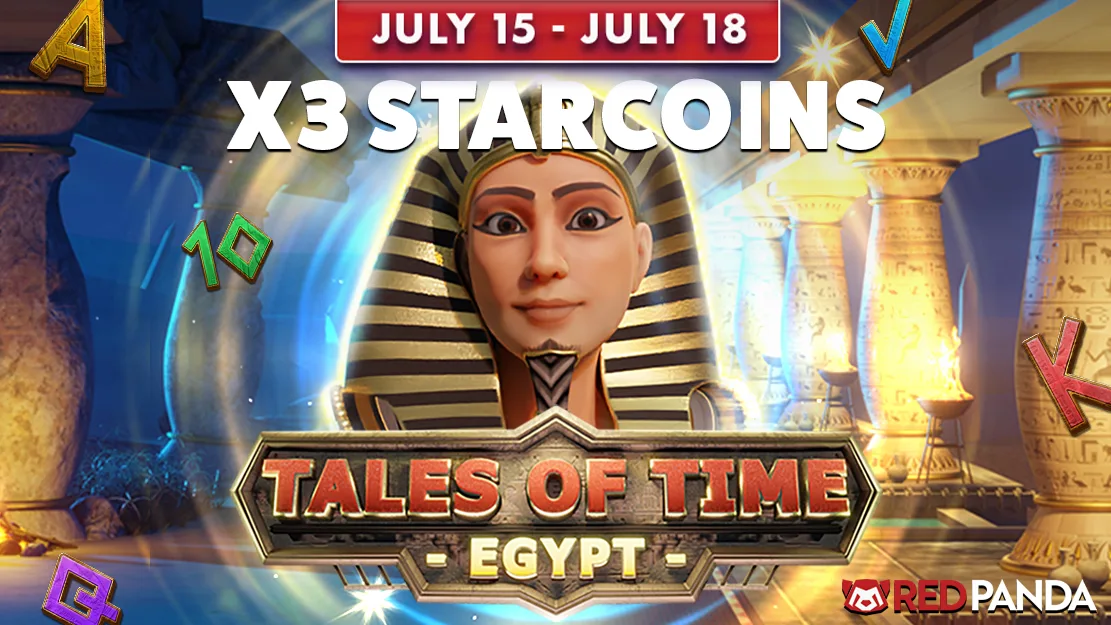 ✨ (Re)discover Tales of Time Egypt by RedPanda and receive X3 Starcoins
