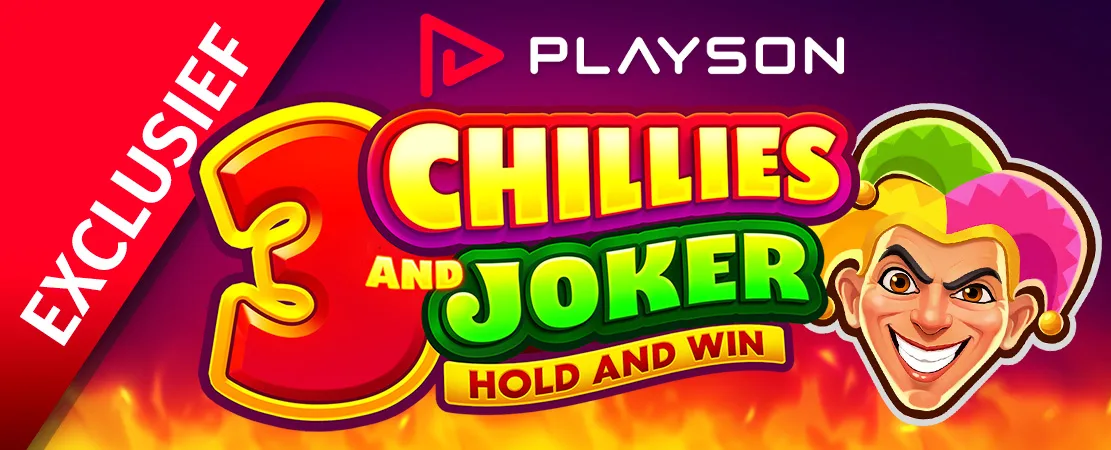 🌶️ Exclusief bij Starcasino! 3 Chillies and Joker Hold and Win van Playson 🌶️