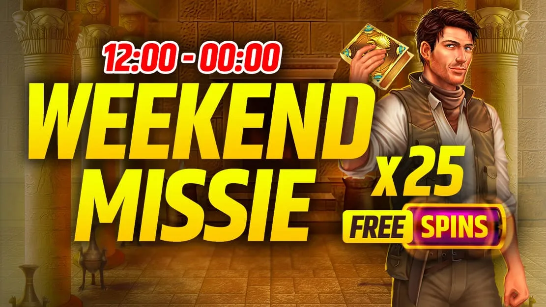 🎯 Jouw weekendmissies zijn terug: win 75 Free Spins! 💰